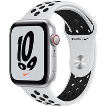 Apple Watch Nike Se (GPS + Cellular Caixa de Aluminio Em Prata e Correia Esportivo Em Cor Prata 44 MM - MKT63BE/A