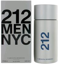 Perfume Carolina Herrera 212 Men NYC Edt 200ML - Masculino