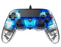 Controle Pro Nacon Wired Illuminated para PS4 - Azul (360806)