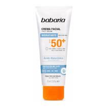 Creme Hidratante Facial Babaria com Acido Hialuronico Fator 50 75ML