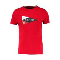 Camiseta Tommy Hilfiger Masculino MW0MW03569-647 L Vermelho