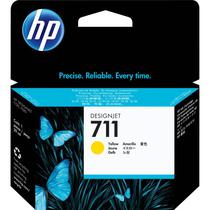 Tinta HP 711 CZ132A Amarillo 29ML ( Impressora HP Designjet T120 / T520 )