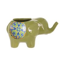 Maceta de Ceramica Concepts 445-344304 Elefante Verde