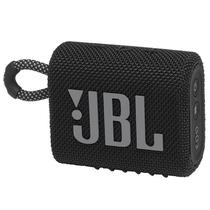 Caixa de Som JBL Go 3 com Bluetooth 4.2W RMS  Black