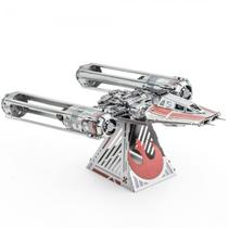 Miniatura de Montar Metal Earth - Star Wars - ZorII?s Y-Wing Fighter MMS415