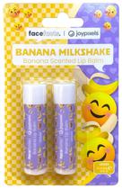 Protetor Labial Face Facts Joypixels Banana Milkshake (2 X 4.25G - 2 Unidades)
