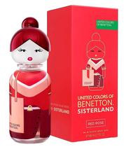 Perfume Benetton United Colors Sisterland Red Rose Edt 80ML - Feminino