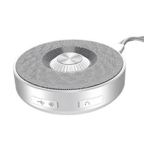 Speaker / Caixa de Som Portatil Baseus E03 NGE03-01 com Bluetooth V4.2 / Aux - Branco/Prata