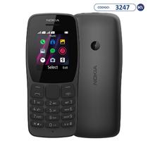 Celular Nokia 106 TA-1192 Single Sim Tela de 1.8" Camera VGA e Radio FM - Cinza
