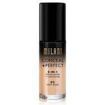 Base Corretivo Milani Conceal + Perfect 03 Light Beige