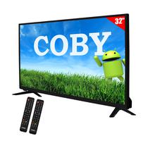 Smart TV LED 32" Coby CY3359-32SMS HD Android Wi-Fi com Conversor Digital