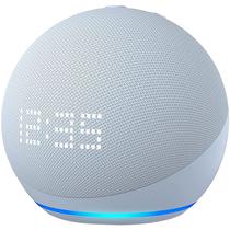 Speaker Amazon Echo Dot 5A Geracao com Wi-Fi/Bluetooth/Relogio LED/Alexa - Cloud Blue (Caixa Feia)