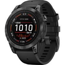 Smartwatch Garmin Epix Pro Gen 2 010-02803-00 com 47MM / Tela Amoled / 10 Atm / 32GB / Wi-Fi - Slate Gray/ Black