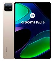 Tablet Xiaomi Pad 6 128GB / 8GB / Tela 11"/Cam 13MP - Champagne (Gold)