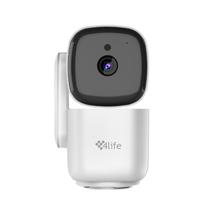 Camera de Seguranca 4LIFE Trak 360 Smart Wifi 3RA Geracao (FLT200) 2.5K / 4MP / Microfone / Alarma / Deteccao Humana / Visao Noturna / App Tuya Smart Life - Branco