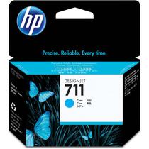 Tinta HP 711 CZ130A Cyan 29ML ( Impressora HP Designjet T120 / T520 )