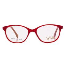 Armacao para Oculos de Grau RX Visard TY5054 47-16-130 C2 - Vermelho