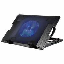 Cooler para Notebook Quanta QTCLP1001I 17" LED Azul - Preto