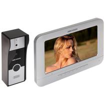 Video Porteiro Hikvision DS-KIS202T - 1080P - 7" - Cinza