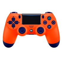 Controle para Console Play Game Dualshock - Bluetooth - para Playstation 4 - Orange Blue - Sem Caixa