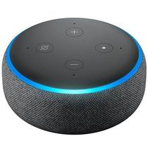 Speaker Amazon Echo Dot Alexa 3GN BT Charcoal Preto