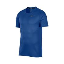Camiseta Nike Masculina Breathe Dri-Fit Run Top SS Azul