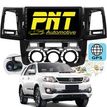 Central Multimidia PNT Toyota Fortuner- Hilux (2002-2014) And 11 Ar ANALOGICO-2GB Ram /32GB-Octacore Carplay+And Auto Sem TV