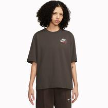 Camiseta Nike Feminina Sportswear s - Marrom FJ9754-237