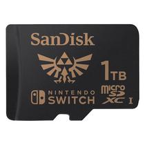 Cartao de Memoria Micro SD Sandisk Nintendo Switch 1TB 100MBS - SDSQXAO-1T00-GN6ZN