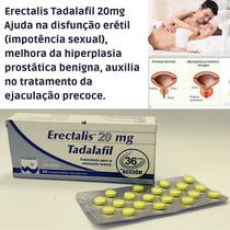 Erectalis Tadalafil 20 MG com 20 Comprimidos