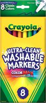 Marcador Crayola Ultra-Clean Washable Markers 58-7809 (8 Unidades)