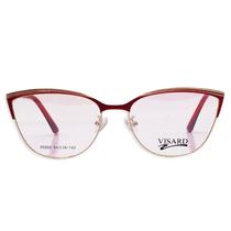 Armacao para Oculos de Grau RX Visard 20202 54-18-142 Col.03 - Vermelho/Dourado