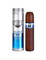 Perfume Cuba Silver Blue Eau de Toilette Masculino 100ML