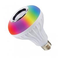 Lampada LED Megastar LS701A de 12 Watts com Bluetooth e Alto-Falante Bivolt - Branca