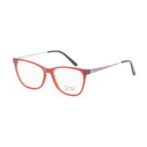 Armacao para Oculos de Grau Visard AM16 C7 Tam. 57-17-140MM - Preto/Vermelho