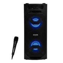 Caixa de Som Aiwa AW-POK5 Karaoke / Bluetooth / USB + Microfone / 500W - Preto