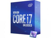 Processador Intel i7 10700K 3.8GHZ Socket 1200 s/Cooler