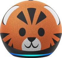 Speaker Amazon Echo Dot Kids Edition 4A Geracao With Alexa - Tiger (Caixa Feia)