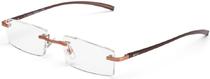 Oculos de Grau B+D Al Reader +1.00 2288-38-10 Marrom