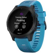 Smartwatch Garmin Forerunner 945 Bundle 010-02063-23 com GPS/Bluetooth - Azul Claro/Preto
