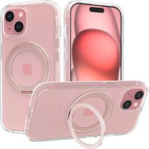 Estojo Protetor Smart Vision para iPhone 15 Magsafe 360 - Pink