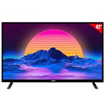 Smart TV LED de 42" Hye HYE42ATFX com Wi-Fi/ FHD/ USB/ HDMI/ Digital/ Android - Preto