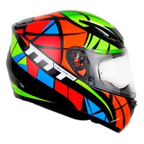 Capacete MT Helmets Revenge Speeding - Fechado - Tamanho s - Gloss Multicolor