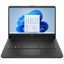 Notebook HP 14-FQ1035CL de 14" FHD Touch com AMD Ryzen 7-5700U/16GB Ram/512GB SSD/W11 - Black