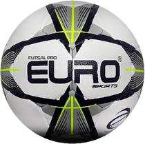 Bola de Futebol Euro NEE0052 Futsal Pro Branco/Cinza - N 5