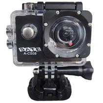 Satellite Camara Action A-CS08 4K Prova D'Agua Negro