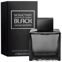 Perfume Antonio Banderas Seduction In Black Edt 100ML - Masculino