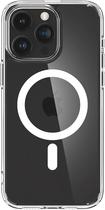 Capa Spigen iPhone 15 Pro ACS06475 Crystal Hybrid Magfit - Transparente/White
