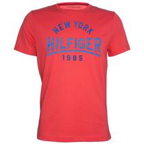 Camiseta Tommy Hilfiger Masculino C8878A7801-611 s Vermelho