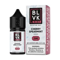 Juice BLVK Salt Mint 35MG 30ML Cherry Spearmint